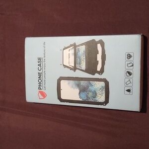 iPhone 13 Pro Max phone case with built-in stand and screen protector heavy duty